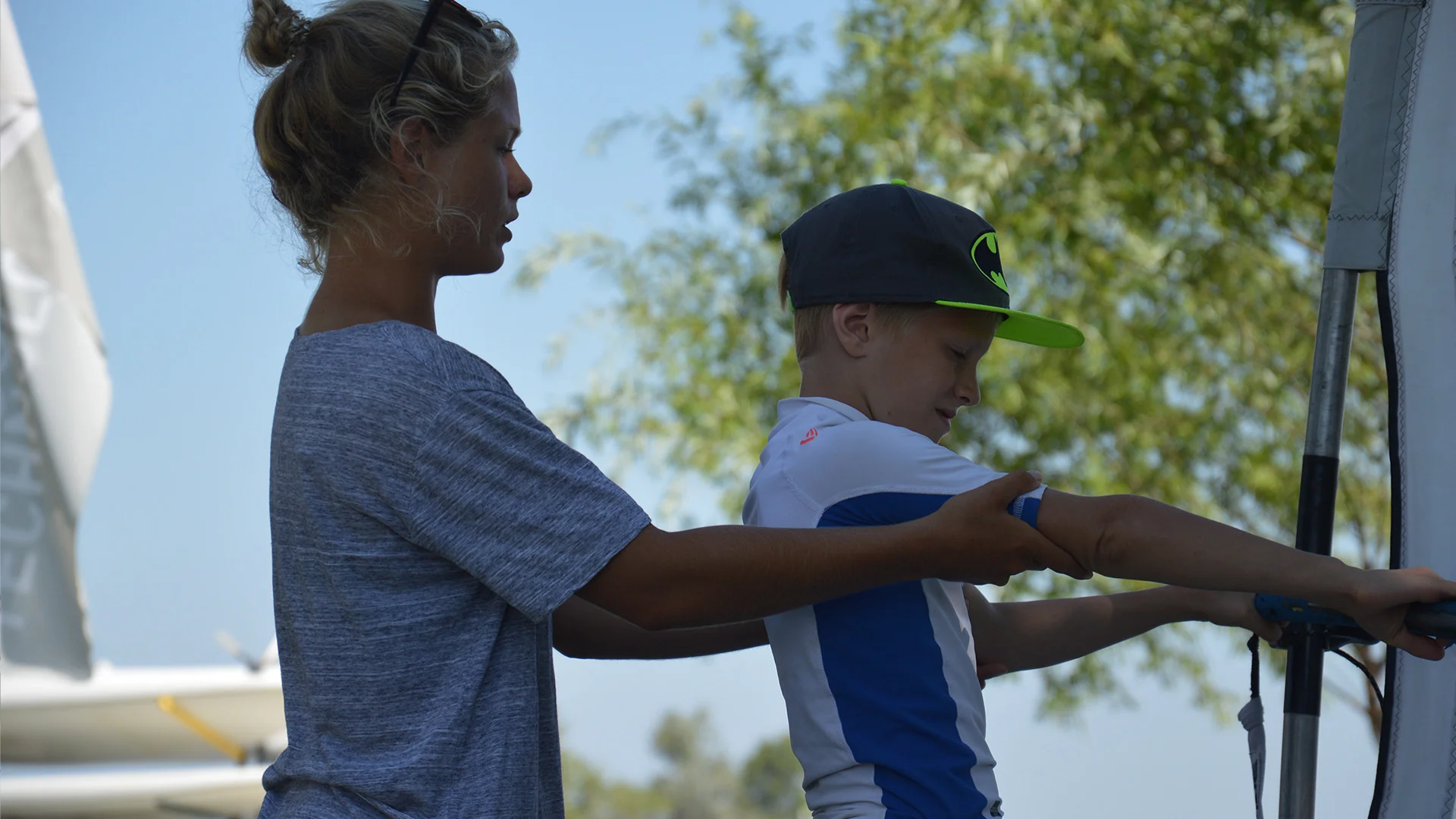 Nordstrand podersdorf and see, windsurfing kurse Kinderkurse 01